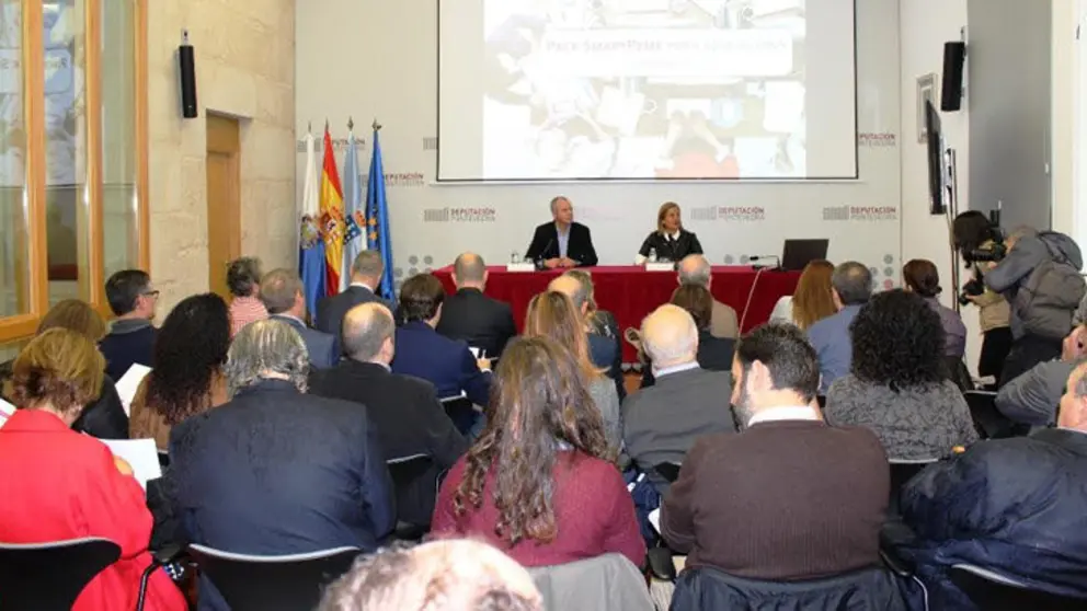 Presentaci&oacute;n del proyecto SmartPeme en la Diputaci&oacute;n de Pontevedra.