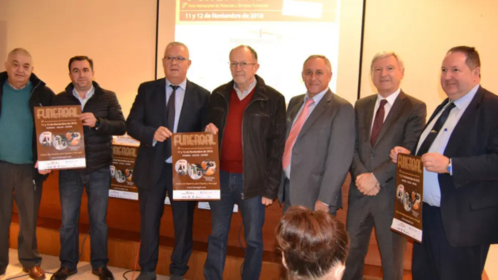 Presentaci&oacute;n de la feria Funergal, en Expourense.
