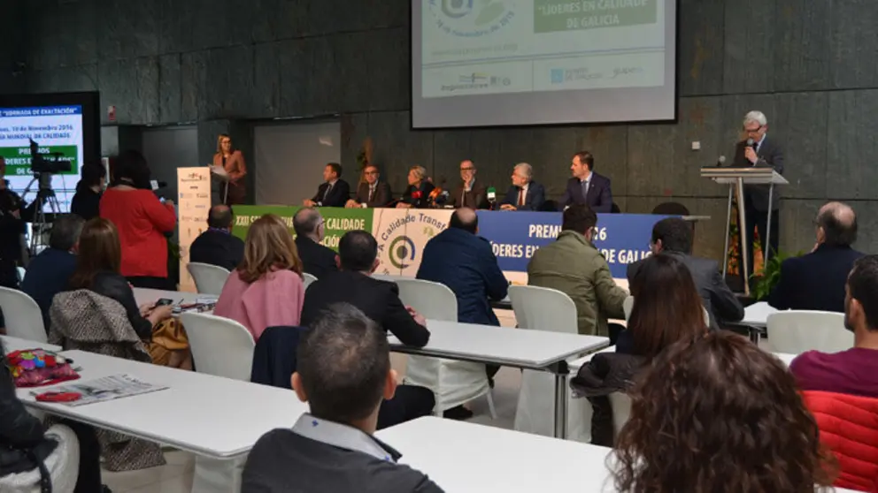 Un momento de la jornada "L&iacute;deres en Calidad".