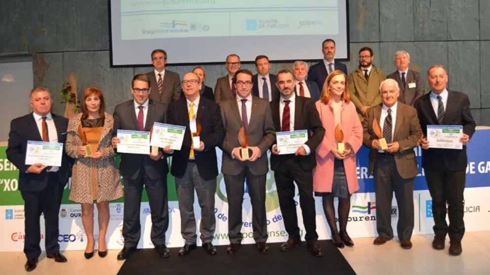 Entrega de los Premios "L&iuml;deres en Calidad", en Expourense.