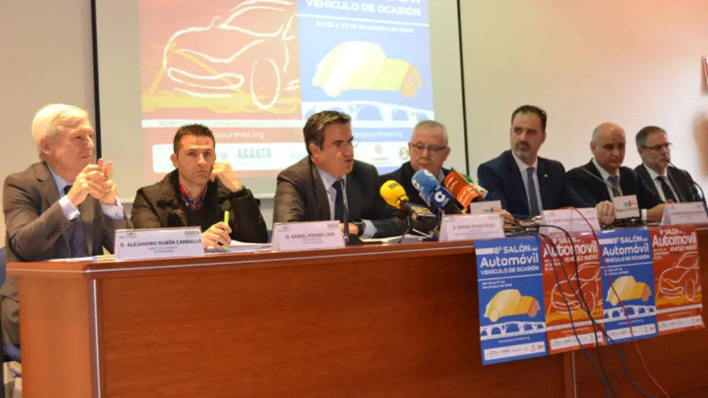 Presentaci&oacute;n en Expourense del 8&ordm; Sal&oacute;n del Autom&oacute;vil.