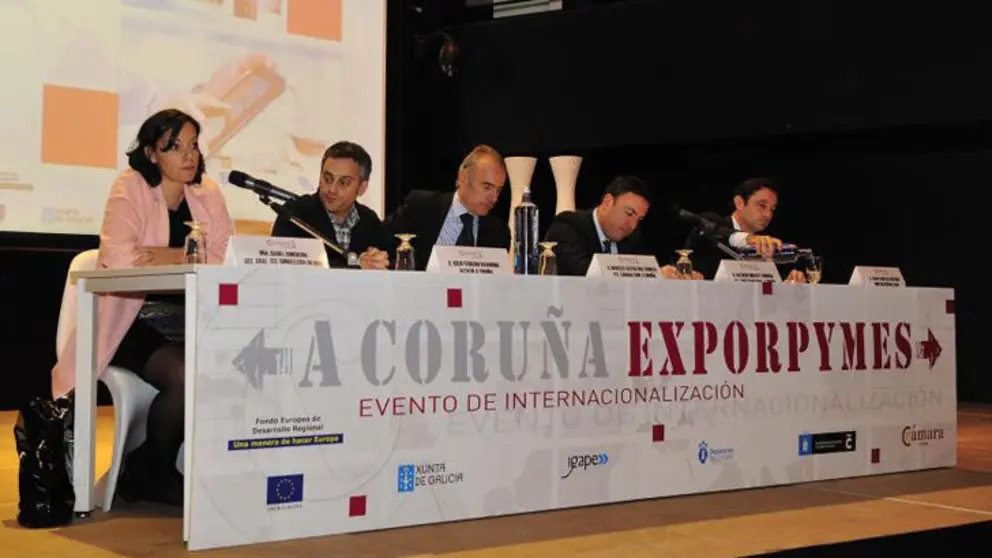 La secretaria xeral t&eacute;cnica de la Conseller&iacute;a de Mar particip&oacute; en la inauguraci&oacute;n de la 3&ordf; edici&oacute;n de Exporpymes, en A Coru&ntilde;a.
