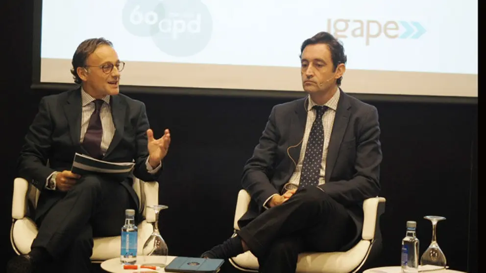 Javier Aguilera en su intervenci&oacute;n en la Jornada "