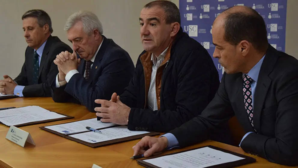 Caixa Rural Galega, USC, Diputaci&oacute;n de Lugo y CEL renovaron el acuerdo de apoyo al CITT del Campus Terra.