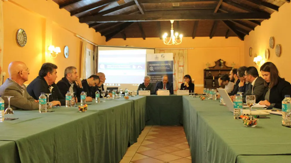 Participantes en la misi&oacute;n comercial inversa gala del sector de la pizarra promovida por la CEO.