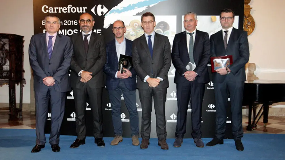 Entrega de los premios de Carrefour, en el Hostal de los Reyes Cat&oacute;licos./C.PAZ.