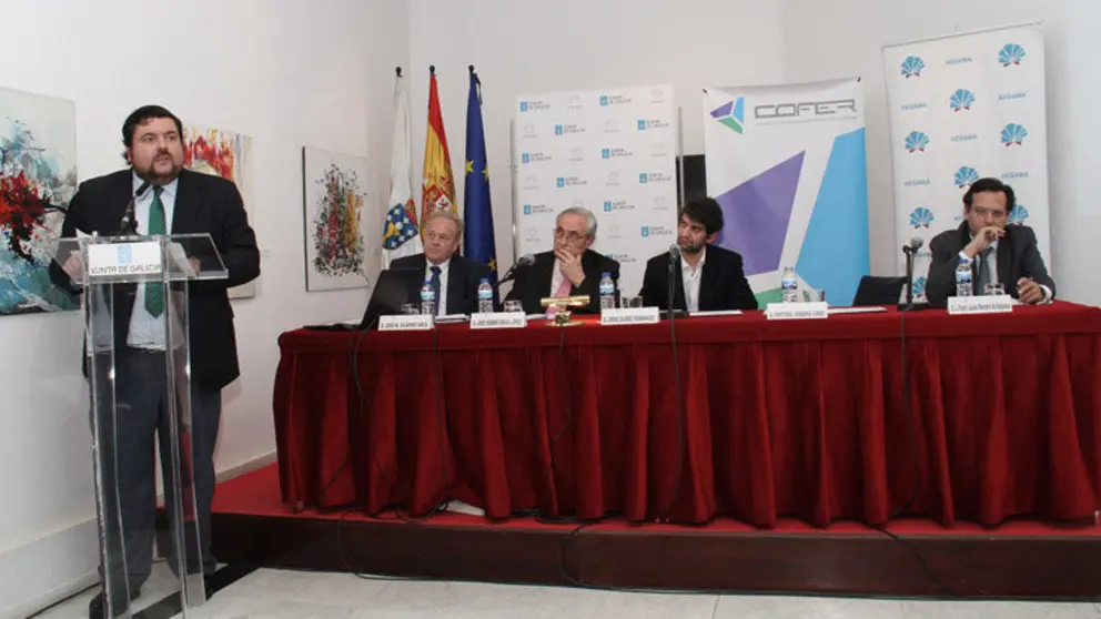 Encuentro empresarial promovido por la  Confederaci&oacute;n de Empresarios de Ferrolterra, Eume y Ortegal.