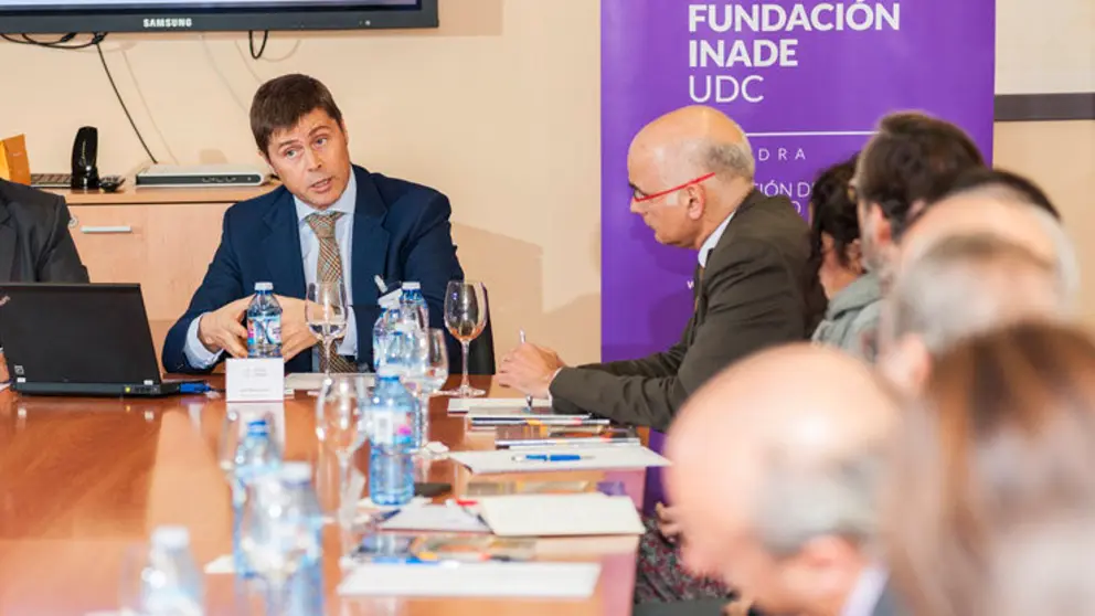 Jos&eacute; Mar&iacute;a Carulla, durante su intervenci&oacute;n en el Foro Inade.