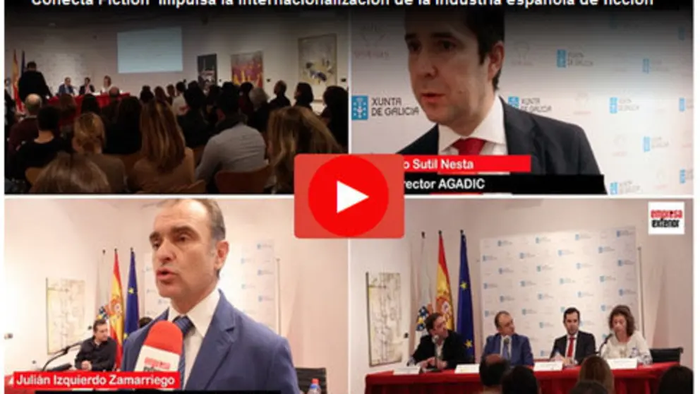 Presentaci&oacute;n en Madrid de &lsquo;Conecta Fiction&lsquo;.