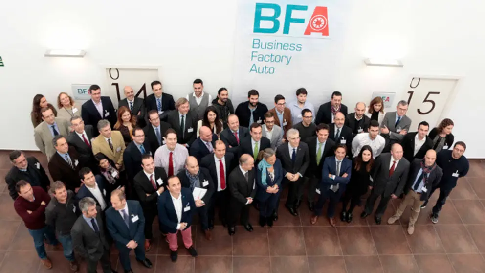 Foto de familia de los participantes en la BFA y las autoridades./M.SOBRINO.
