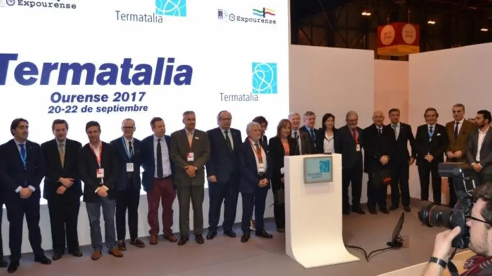 Presentaci&oacute;n de Termatalia 2017 en el marco de Fitur.