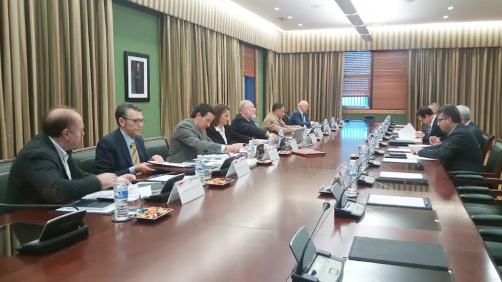 Reuni&oacute;n del Consejo de Administraci&oacute;n del Puerto de Vigo.