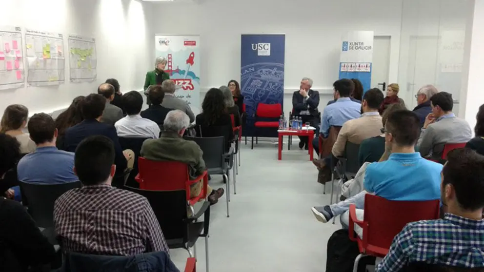 Apertura de la nueva edici&oacute;n del programa Santander Yuzz en Santiago.