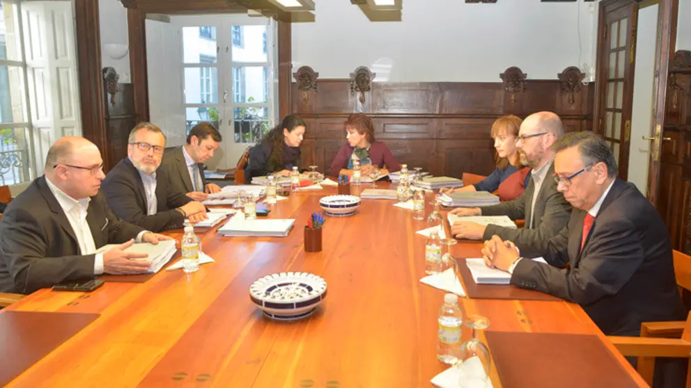 Xuntanza da Comisi&oacute;n Executiva do Consorcio de Santiago.