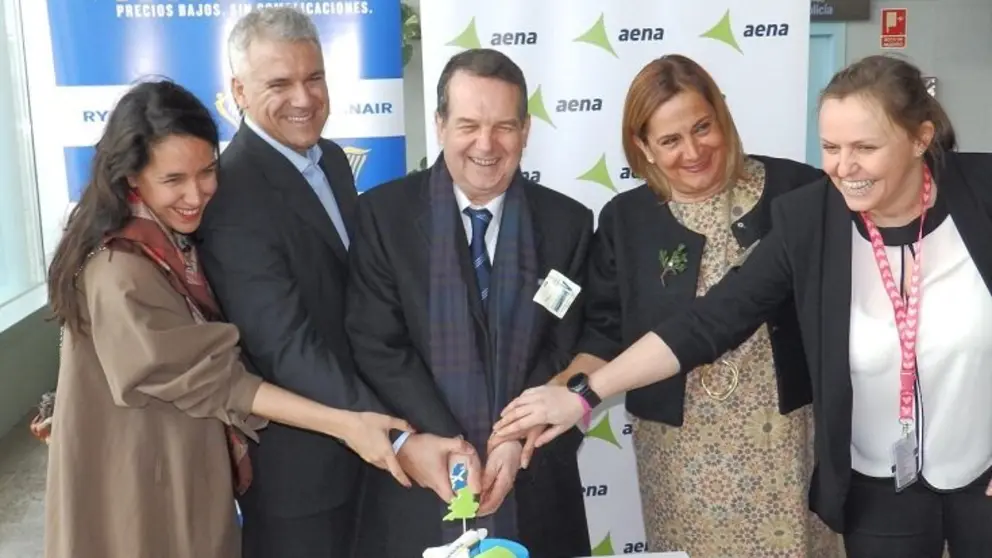 Inauguraci&oacute;n de la ruta Vigo-Edimburgo.