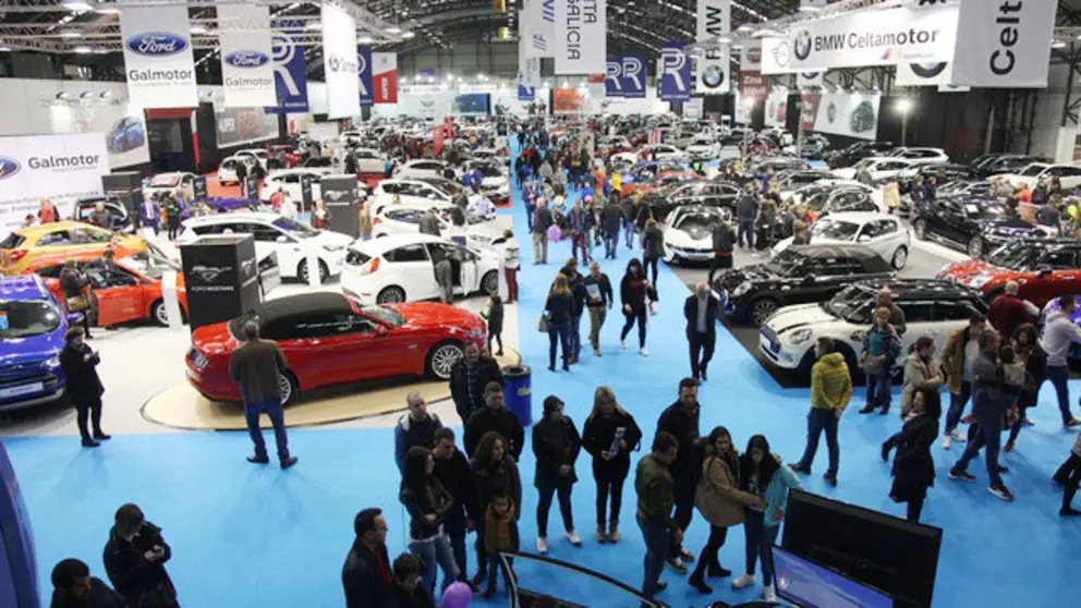 Una edici&oacute;n anterior del Sal&oacute;n del Autom&oacute;vil de Vigo.