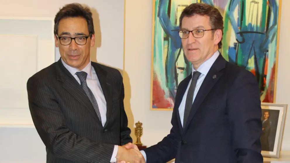 Ant&oacute;n Arias e Alberto N&uacute;&ntilde;ez Feij&oacute;o.
