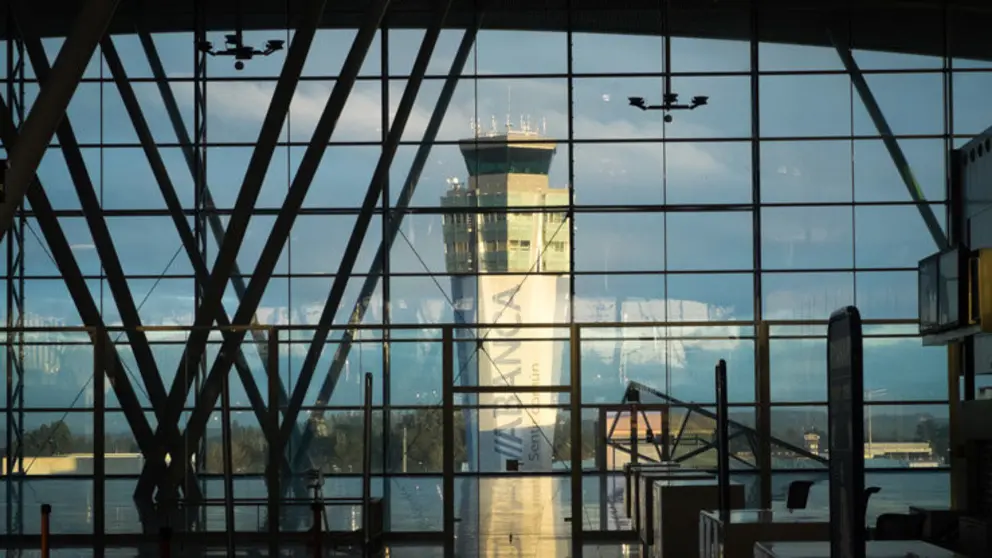 Aeropuerto de Santiago.