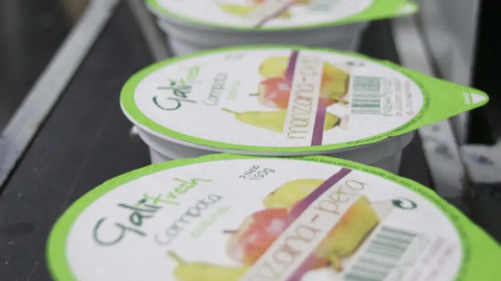 L&iacute;nea de pur&eacute; de frutas de Galifresh.