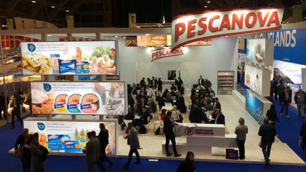 Stand de Pescanova en Seafood Expo Global.