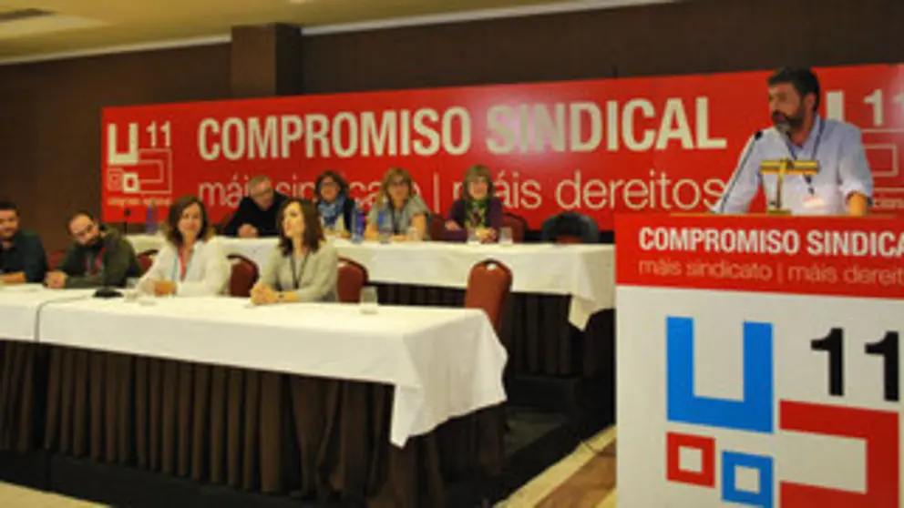 Intervenci&oacute;n de Ram&oacute;n Sarmiento no 11&ordm; Congreso./CCOO.