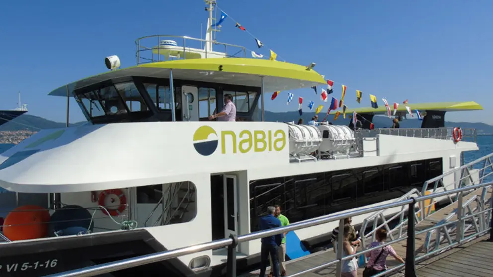 La nueva embarcaci&oacute;n de la naviera Nabia.