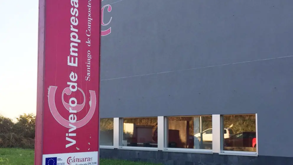 Viveiro de empresas da C&aacute;mara de Santiago no pol&iacute;gono de Costa Vella.