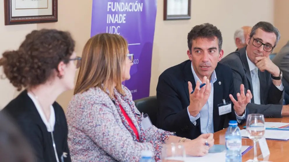 Demetrio Fern&aacute;ndez, durante su intervenci&oacute;n en "Di&aacute;logos 2020".