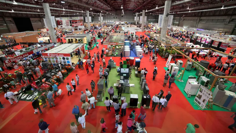 Una vista del pabell&oacute;n 2 de la Feria  Abanca Semana Verde.