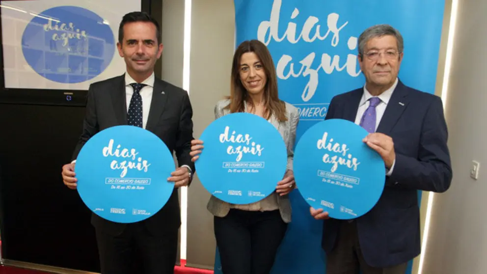 Gabriel Gonz&aacute;lez, Sol V&aacute;zquez e Jos&eacute; Mar&iacute;a Seijas presentaron a campa&ntilde;a.