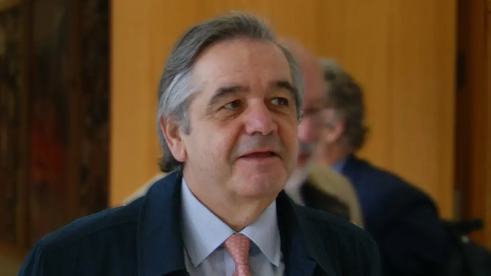 Juan G&uuml;ell, presidente del C&iacute;rculo de Empresarios de Galicia y ahora tambi&eacute;n de Club Financiero Vigo./ARCHIVO.