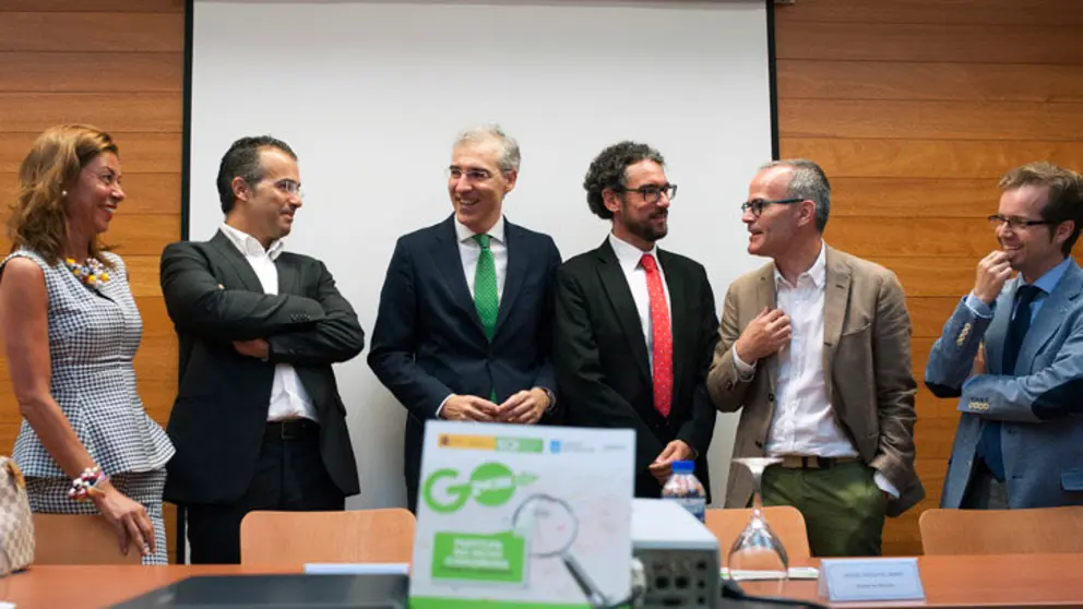 Presentaci&oacute;n en el CIS Madeira del nuevo coworking del sector forestal que promueven Xunta y EOI./B.LORENZO.