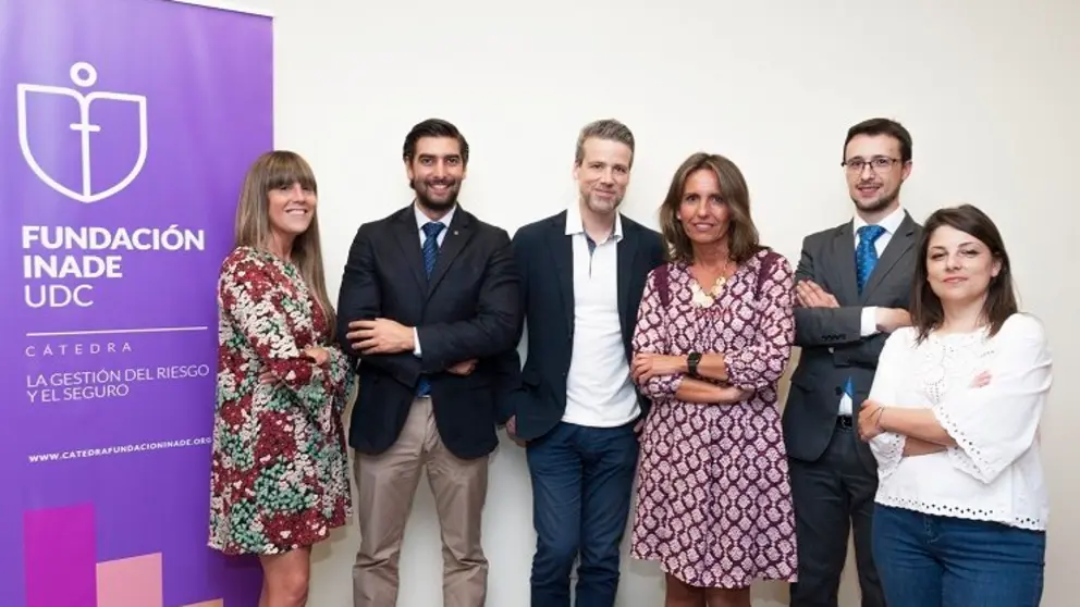 Junta directiva de Alumni de la C&aacute;tedra Inade-UDC.