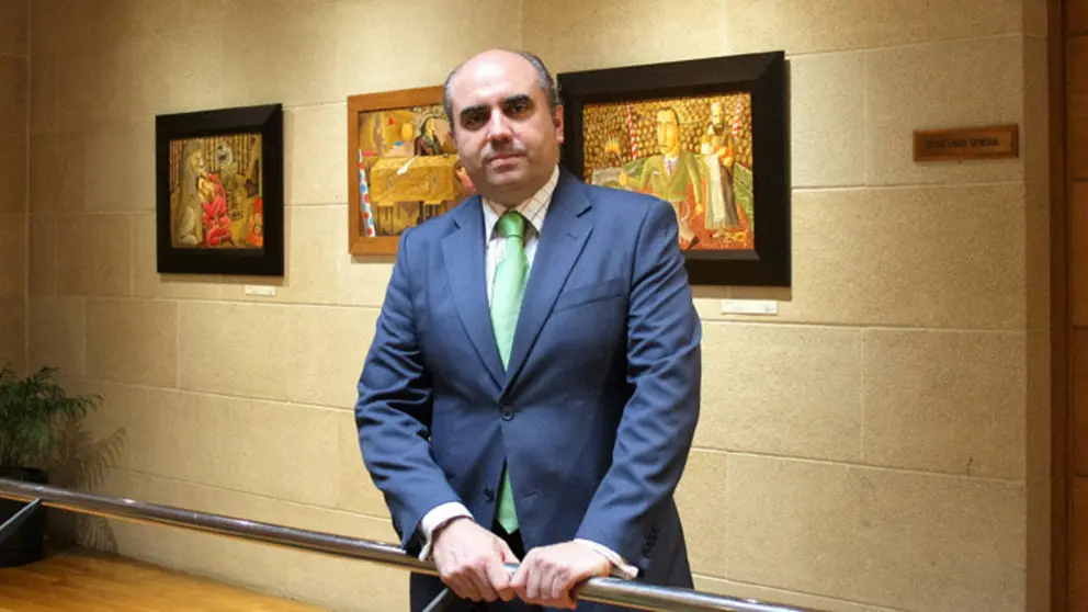 David Mart&iacute;nez Alonso, presidente de CEAT Ourense.