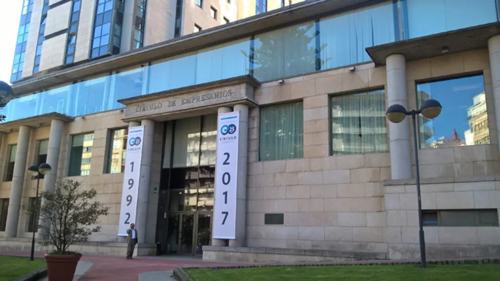 Sede de C&iacute;rculo de Empresarios de Galicia en Vigo.