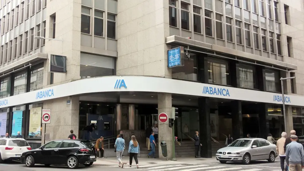 Sede central de Abanca en A Coru&ntilde;a.