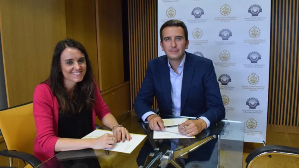 Raquel Maquieira y Oriol Sarmiento dieron a conocer los Premios Galicia de Industria./ICOIIG.