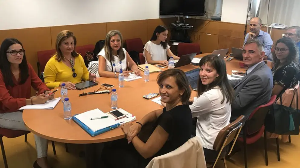 Encuentro de los socios del proyecto en la Universidade do Minho, en Braga.