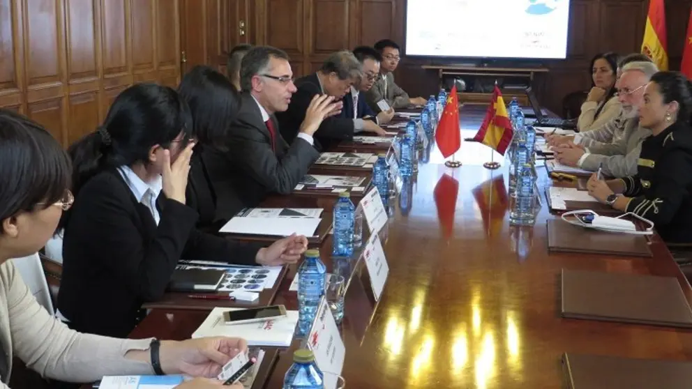 La Autoridad Portuaria de Vigo recibi&oacute; a la delegaci&oacute;n china.