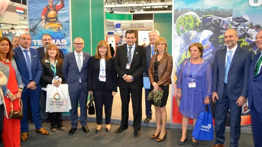 Autoridades en la inauguraci&oacute;n de la 17&ordf; edici&oacute;n de Termatalia.