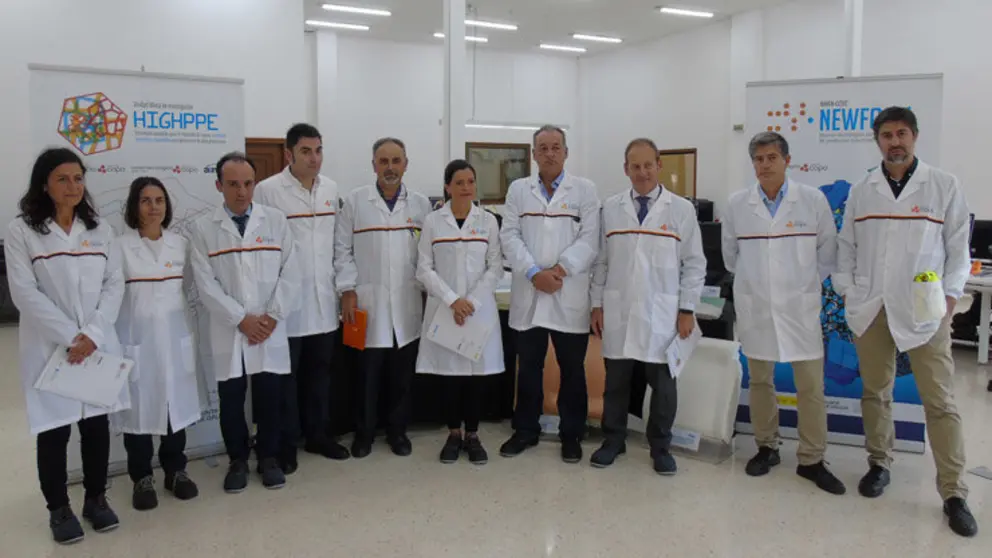 Visita al centro tecnol&oacute;gico del Grupo Copo en Mos.