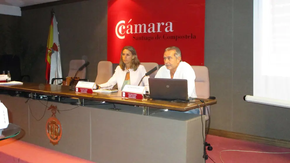 M&oacute;nica Castilla durante su intervenci&oacute;n en la jornada.