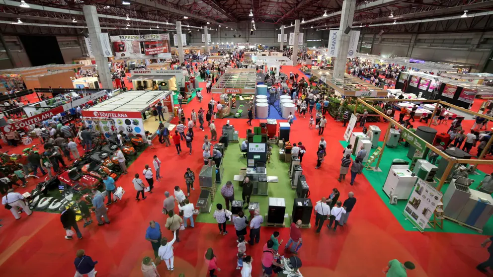 Aspecto de la pasada edici&oacute;n de la Feria Abanca Semana Verde.
