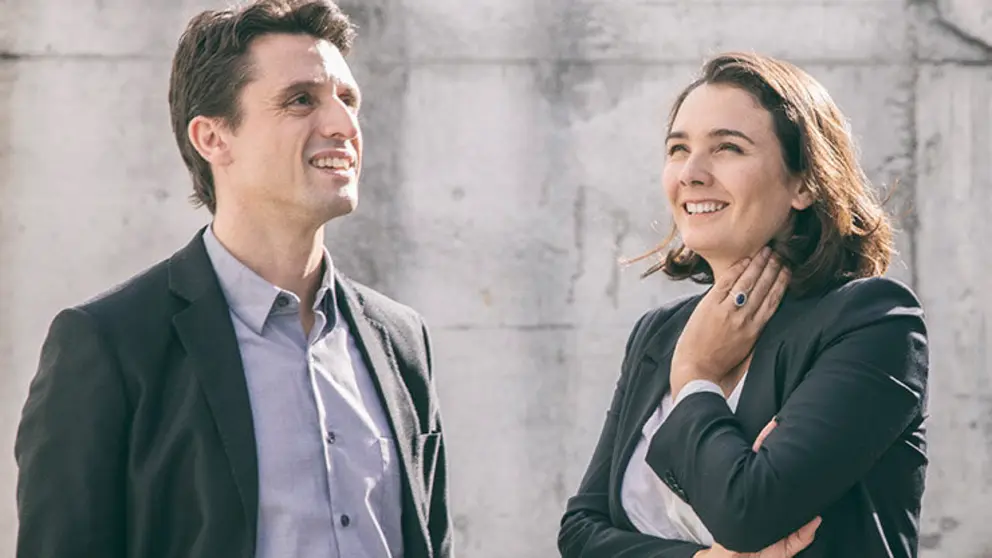Antonio Puente y Adriana Dom&iacute;nguez./AD.