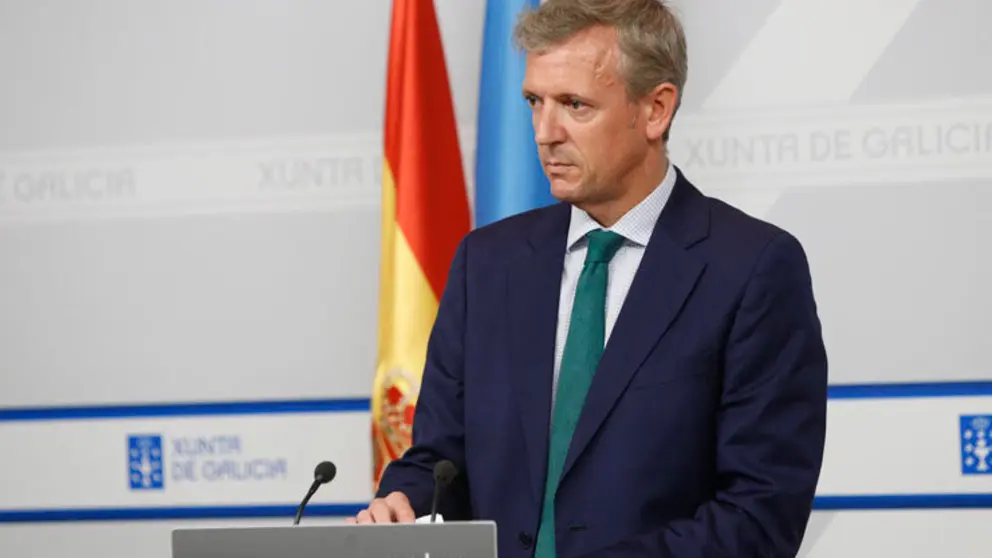 El vicepresidente de la Xunta, Alfonso Rueda./X.CRESPO.