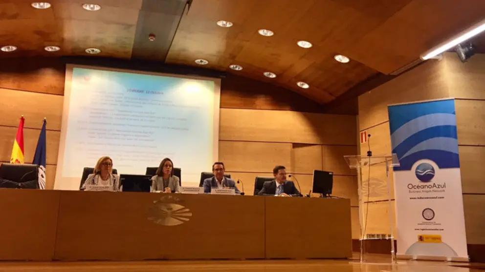 Demoday de la aceleradora Oc&eacute;ano Azul, en Ferrol.