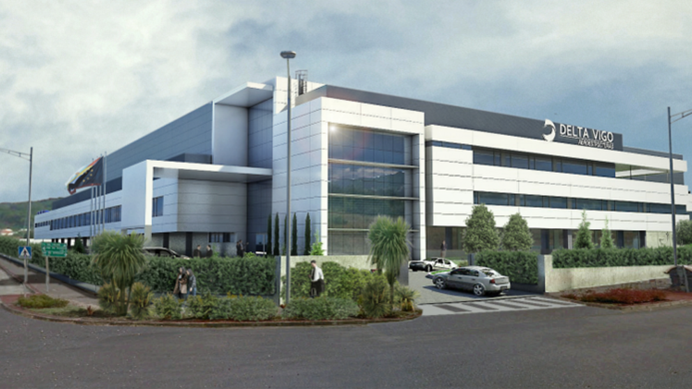 Imagen digital de las futuras instalaciones de Delta Vigo en Porto do Molle.