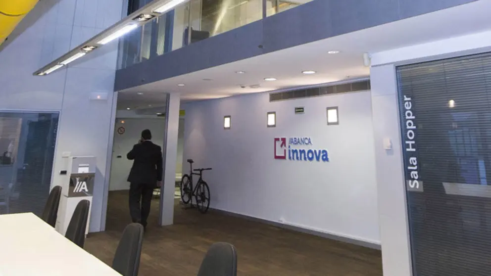 Instalaciones de Abanca Innova en el pol&iacute;gono coru&ntilde;es de Pocomaco.