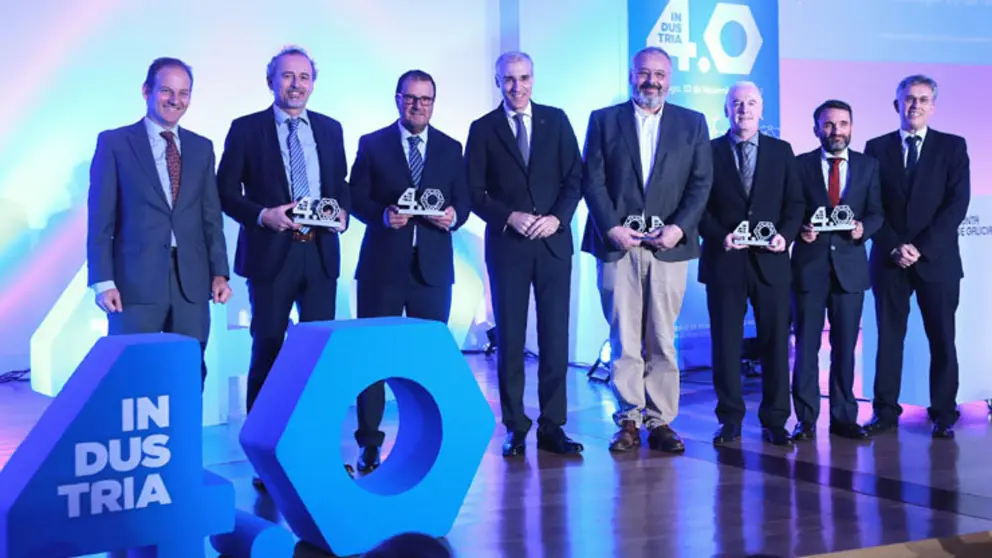 Galardonados con los premios proyectos piloto Industria 4.0.
