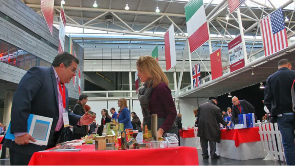 Reuniones en Exporpymes 2017.